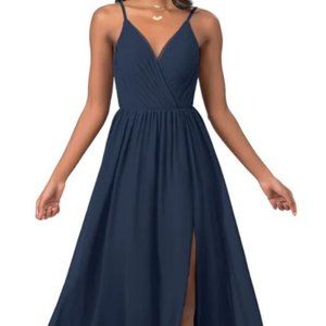 Azazie Gracie Neptune Bridesmaid dress